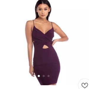 Purple cutout Dress from windsor